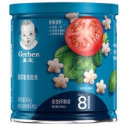 Gerber 嘉宝 泡芙 国产版 菠菜番茄味 49g