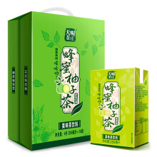 京东超市天喔茶庄 天喔蜂蜜柚子茶250ml*16盒 夏季饮品 整箱果味饮料 蜂蜜柚子茶