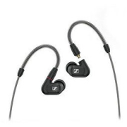 SENNHEISER 森海塞尔 IE300 入耳式挂耳式动圈有线耳机 黑色