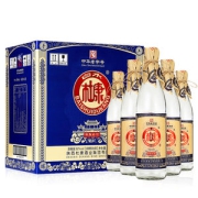 中华老字号  白水杜康 整箱52度纯粮酿造白酒 500毫升*6瓶