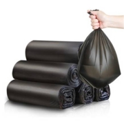 唯吉 一次性黑色垃圾袋100只 （45*50cm）*3件