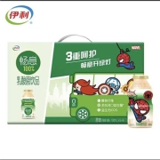 限地区：伊利 畅意100% 乳酸菌饮品饮料 100ml*40瓶/箱 *6件