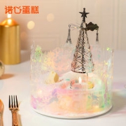 LECAKE 诺心 璀璨星愿芝士生日蛋糕 约1035g（5~8人食）