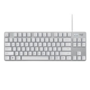 logitech罗技K835有线键盘84键白色