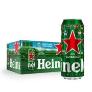 Heineken喜力啤酒500ml*24听整箱装