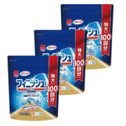 Finish 亮碟 99.9%除菌 洗碗机专用洗涤块100块*3袋装 到手约￥148.16