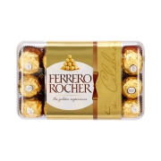 聚划算百亿补贴：FERRERO ROCHER 费列罗 榛仁夹心巧克力 30粒