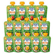 Heinz 亨氏 多口味果汁泥 10袋*120g