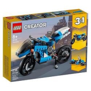亲子会员：LEGO乐高Creator3合1创意百变系列31114超级摩托车