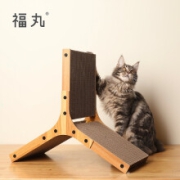 FUWAN 福丸 猫抓板立式三角 风车带小球款
