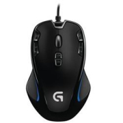 logitech罗技G300S有线鼠标黑色2500DPI