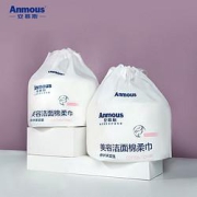 京喜APP:Anmous安慕斯 洁面棉柔巾筒式 60抽*2包