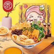 【可吃货】【安记】正宗柳州螺丝粉300g*3袋