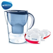 PLUS会员：BRITA 碧然德 Marella 海洋系列 3.5L 滤水壶（1壶6芯）