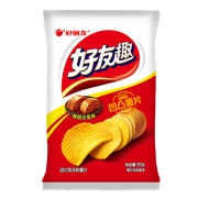 PLUS会员：Orion 好丽友 薯片 韩国泡菜味 75g*8件+卫龙78度卤蛋 35g/颗