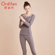 清仓低价，Ordifen 欧迪芬女款保暖内衣套装*2件 多款