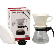 Prime会员：Kalita35163咖啡手冲套装滤杯+滤纸+分享壶