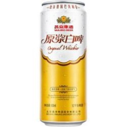 PLUS会员：YANJINGBEER燕京啤酒12度原浆白啤500ml*15听