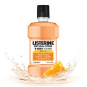 LISTERINE 李施德林 基础护理系列天然橙味漱口水 500ml
