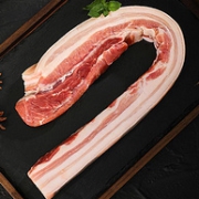 京东自有品牌，1kgx4件 京鲜舫 一级大五花猪肉