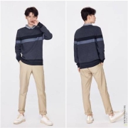 16日10点、限尺码：Semir 森马 男式针织衫 14C010071005-0200 S、M尺码