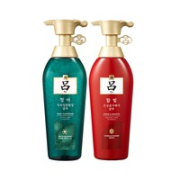 Ryo 吕 修复控油蓬松套装（红吕洗发水400ml+绿吕洗发水400ml）
