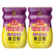 海天 金字装黄豆酱780g*2*2，
