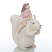 可米生活 贾晓鸥 白夜童话 松鼠先生 19*17*8.5cm