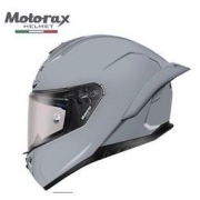 MOTORAX 摩雷士 R50S 摩托车头盔 全盔 水泥灰