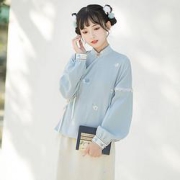 CHIXIA池夏花间事:云知国风少女短衫半裙套装S11066