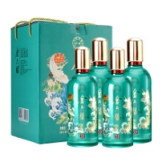 京东超市金六福 50度 浓香型白酒 铭品12 500ml*4瓶礼盒装
