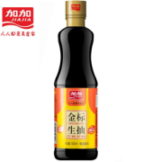 JIAJIA 加加 酱油 金标生抽 500ml