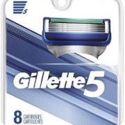 Prime会员：Gillette吉列男士Gillette5剃须刀替换装（8件装）