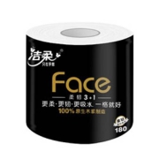 C&S 洁柔 黑Face系列 有芯卷纸 4层180g27卷*4件+凑单品