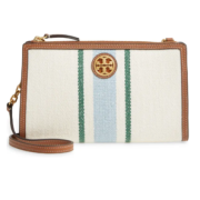 Tory Burch 汤丽柏琦 Carson Striped 女士链条斜挎包