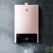PLUS会员！SAKURA 樱花卫厨 JSQ25-A101 燃气热水器 13L 香槟金