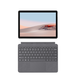 Microsoft 微软 Surface Go 2 8G+128G 二合一平板电脑 +新亮铂金键盘套装 轻薄本笔记本电脑 10.5英寸高色域触屏WiFi版