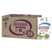 限地区：伊利 高钙低脂牛奶 250ml*21盒/箱*2件
