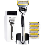 Gillette 吉列 锋隐致护手动剃须刀礼盒装 1光滑刀架+5刀头+磁力底座