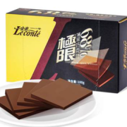 8日0点！Le conté 金帝 68%薄黑巧克力 纯可可脂 100g