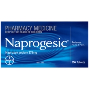 拜耳 Naprogesic 女性经期止痛小蓝片 24粒