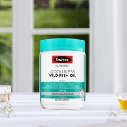 Swisse 无腥味深海鱼油软胶囊 1000mg*400粒