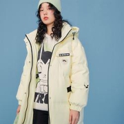 LEDIN乐町女士中长款羽绒服CWACB473231