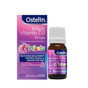 Ostelin婴幼儿无糖无味维生素D3滴剂2.4ml