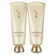 7日0点！PLUS会员！Sulwhasoo 雪花秀 玉璨净柔面膜 150ml*2