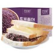 恋如初  夹心切片 紫米面包  500g*2件