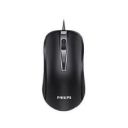 PHILIPS 飞利浦 SPK7214 标准版 有线鼠标 黑色