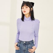 LEDIN乐町女士高领打底上衣CWCDA4548