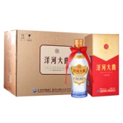 京东超市洋河大曲 42度 整箱装 375ml*6瓶（内含3个礼袋）口感绵柔浓香型白酒