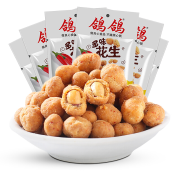 南城助农馆 鸽鸽多味花生酥香脆花生米花生仁休闲零食特产炒货小吃江西特产美味办公室坚果  香辣多味花生70gX5包装(微辣)